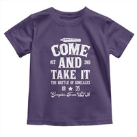 History Of Texas Toddler T Shirt Come And Take It The Battle Of Gonzales