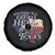 Davy Crockett History Of Texas Spare Tire Cover You May All Go To Hell And I Will Go To Texas