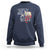 Davy Crockett History Of Texas Sweatshirt You May All Go To Hell And I Will Go To Texas