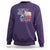 Davy Crockett History Of Texas Sweatshirt You May All Go To Hell And I Will Go To Texas