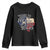 Davy Crockett History Of Texas Youth Sweatshirt You May All Go To Hell And I Will Go To Texas