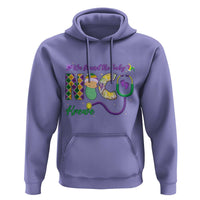 Funny NICU Mardi Gras Hoodie We Found The Baby NICU Krewe King Cake