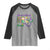 Funny NICU Mardi Gras Raglan Shirt We Found The Baby NICU Krewe King Cake