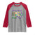 Funny NICU Mardi Gras Raglan Shirt We Found The Baby NICU Krewe King Cake
