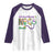Funny NICU Mardi Gras Raglan Shirt We Found The Baby NICU Krewe King Cake
