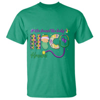 Funny NICU Mardi Gras T Shirt We Found The Baby NICU Krewe King Cake