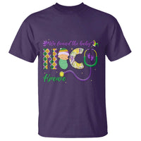 Funny NICU Mardi Gras T Shirt We Found The Baby NICU Krewe King Cake