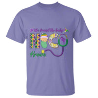 Funny NICU Mardi Gras T Shirt We Found The Baby NICU Krewe King Cake