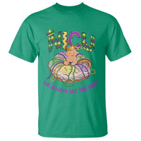 Funny NICU Nurse Mardi Gras T Shirt We Always Get The Baby King Cake