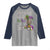 Funny Don't Make Me Go All Voodoo On You Raglan Shirt Creepy Mardi Gras