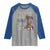 Funny Don't Make Me Go All Voodoo On You Raglan Shirt Creepy Mardi Gras