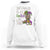 Funny Don't Make Me Go All Voodoo On You Sweatshirt Creepy Mardi Gras