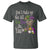 Funny Don't Make Me Go All Voodoo On You T Shirt Creepy Mardi Gras