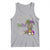 Funny Don't Make Me Go All Voodoo On You Tank Top Creepy Mardi Gras
