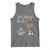 Funny Don't Make Me Go All Voodoo On You Tank Top Creepy Mardi Gras
