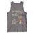 Funny Don't Make Me Go All Voodoo On You Tank Top Creepy Mardi Gras