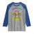 Funny Who's Your Crawdaddy Raglan Shirt Vintage Crawfish Beads Fleur De Lis Mardi Gras