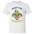 Funny Who's Your Crawdaddy T Shirt Vintage Crawfish Beads Fleur De Lis Mardi Gras