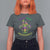 Funny Who's Your Crawdaddy T Shirt For Women Vintage Crawfish Beads Fleur De Lis Mardi Gras