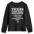 Proud American Texan Youth Sweatshirt Texas Three Major Food Groups BBQ Tex Mex Chicken