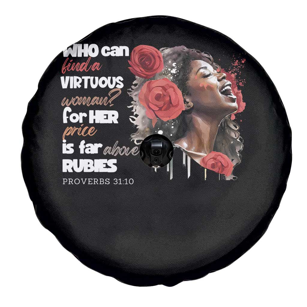 Christian African American Spare Tire Cover Who Can Find A Virtuous Woman