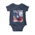 Proud American Texan Baby Onesie Dual Citizen Liberty Or Death Come And Take It