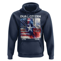 Proud American Texan Hoodie Dual Citizen Liberty Or Death Come And Take It
