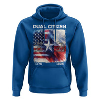 Proud American Texan Hoodie Dual Citizen Liberty Or Death Come And Take It