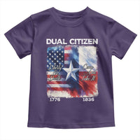 Proud American Texan Toddler T Shirt Dual Citizen Liberty Or Death Come And Take It