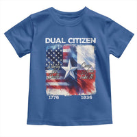 Proud American Texan Toddler T Shirt Dual Citizen Liberty Or Death Come And Take It