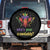 Funny Who's Your Crawdaddy Spare Tire Cover Crawfish Beads Mardi Gras