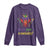 Funny Who's Your Crawdaddy Long Sleeve Shirt Crawfish Beads Mardi Gras