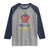 Funny Who's Your Crawdaddy Raglan Shirt Crawfish Beads Mardi Gras