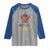 Funny Who's Your Crawdaddy Raglan Shirt Crawfish Beads Mardi Gras