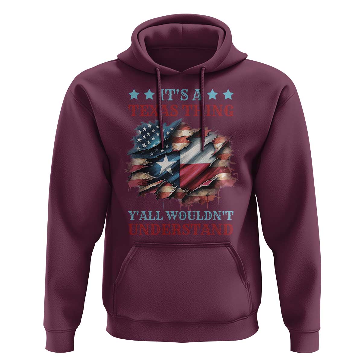 It's A Texas Thing Y'all Wouldn't Understand Hoodie USA Texas Flag