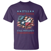 It's A Texas Thing Y'all Wouldn't Understand T Shirt USA Texas Flag
