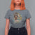 Christian African American T Shirt For Women With God All Things Are Possible Black Prayer
