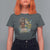 Christian African American T Shirt For Women With God All Things Are Possible Black Prayer