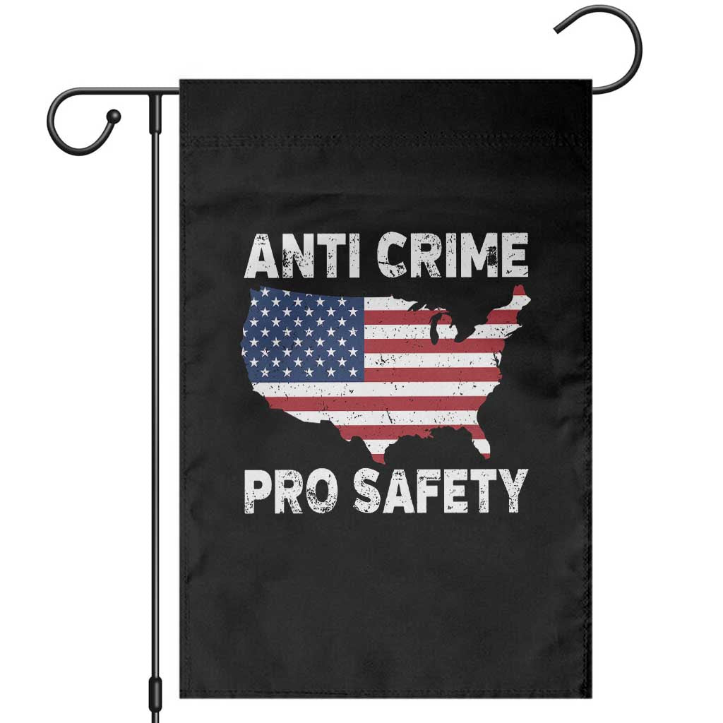 Anti Crime Pro Safety Garden Flag Mayor Resistance Protest Jacob Political