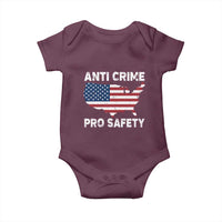 Anti Crime Pro Safety Baby Onesie Mayor Resistance Protest Jacob Political