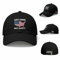 Anti Crime Pro Safety Baseball Cap Mayor Resistance Protest Jacob Political