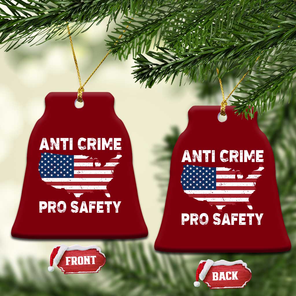 Anti Crime Pro Safety Ceramic Ornament Mayor Resistance Protest Jacob Political