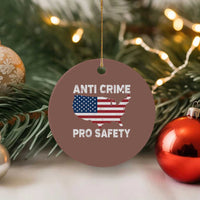 Anti Crime Pro Safety Ceramic Ornament Mayor Resistance Protest Jacob Political