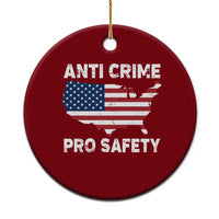Anti Crime Pro Safety Ceramic Ornament Mayor Resistance Protest Jacob Political