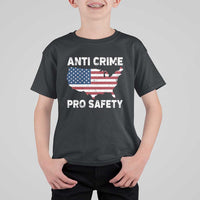 Anti Crime Pro Safety T Shirt For Kid Mayor Resistance Protest Jacob Political