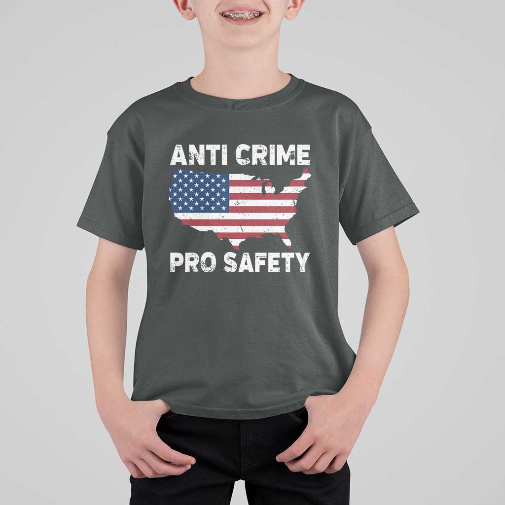 Anti Crime Pro Safety T Shirt For Kid Mayor Resistance Protest Jacob Political