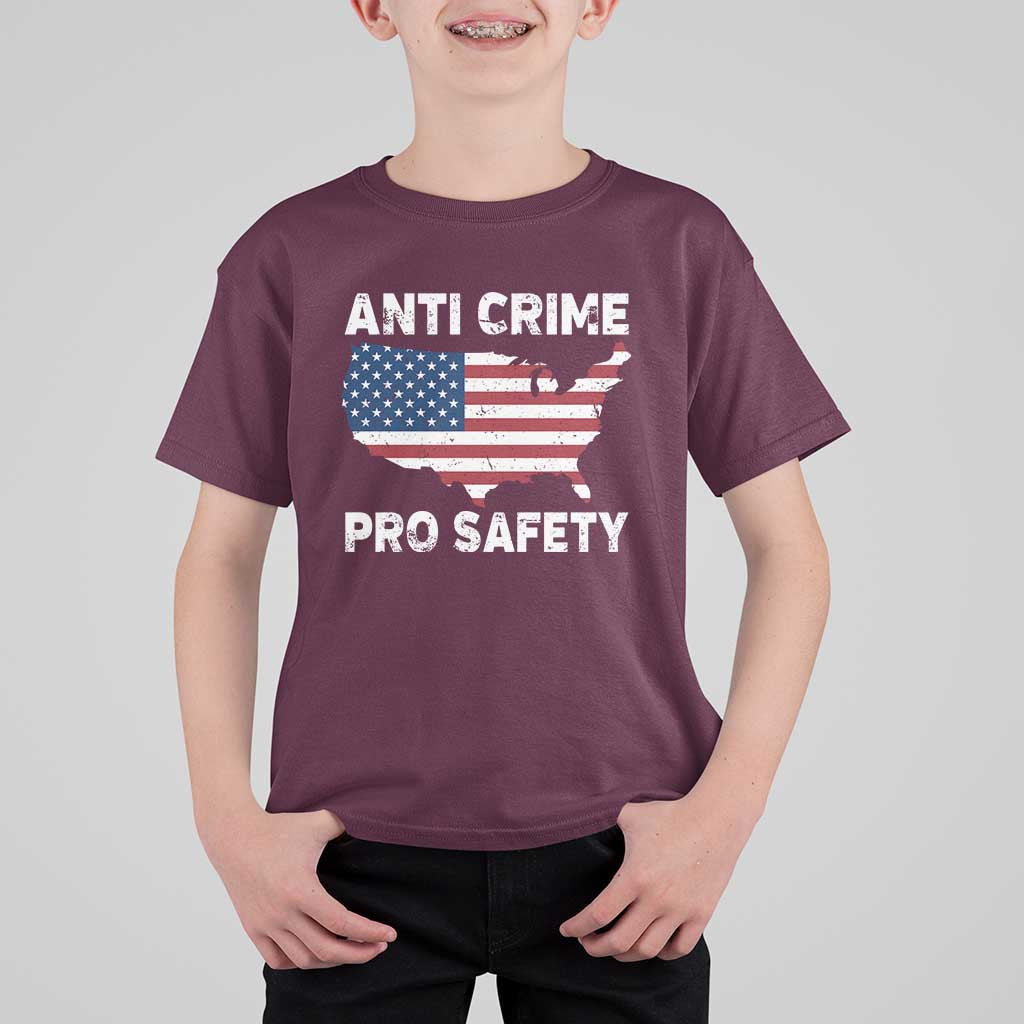 Anti Crime Pro Safety T Shirt For Kid Mayor Resistance Protest Jacob Political