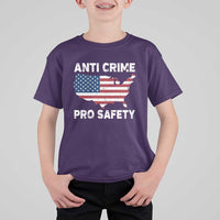 Anti Crime Pro Safety T Shirt For Kid Mayor Resistance Protest Jacob Political