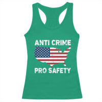 Anti Crime Pro Safety Racerback Tank Top Mayor Resistance Protest Jacob Political