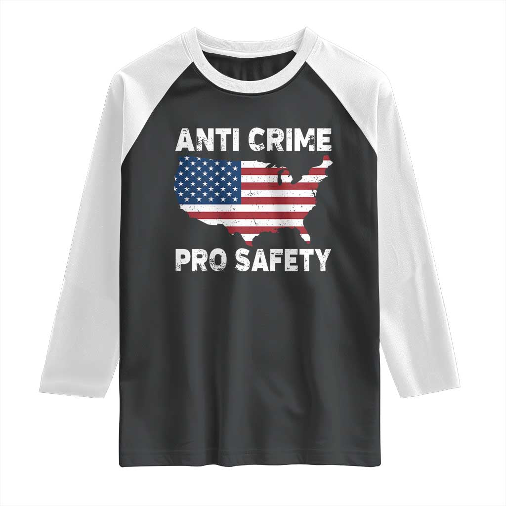 Anti Crime Pro Safety Raglan Shirt Mayor Resistance Protest Jacob Political
